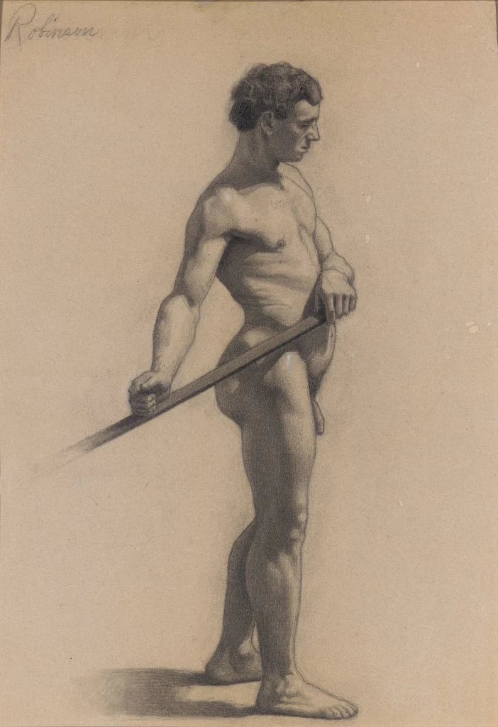 Studio della figura maschile, 1875 5